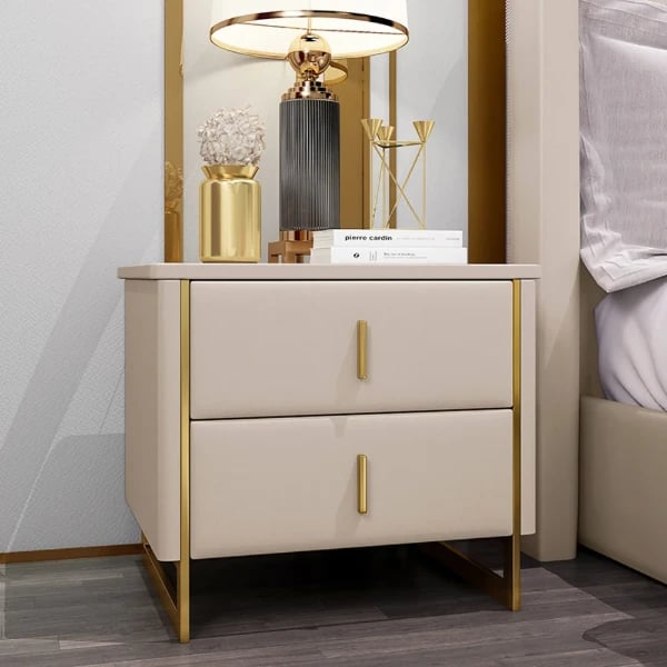 Picture of Jenive Modern Nightstand - 2 drawers