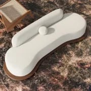 صورة كنبه ايلى - خشب طبيعى