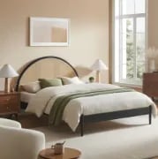 Picture of Archo natural wood bed