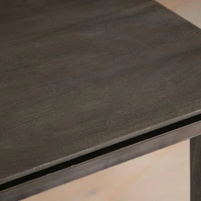 صورة مقعد طعام أفيرو منجد ومن من الخشب الطبيعي