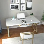 Picture of Axo – Natural Wood Desk with Drawer