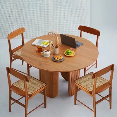 Picture of The Crescent Root Dining Table - Natural wood