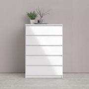 Picture of Lineify Black 5 drawers chest