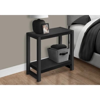 Picture of Brulotte Natural wood Side table - One shelf