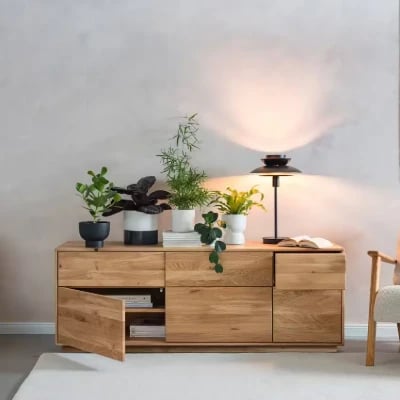 Picture of Velmar –Natural Wood Minimalist Tv Unit