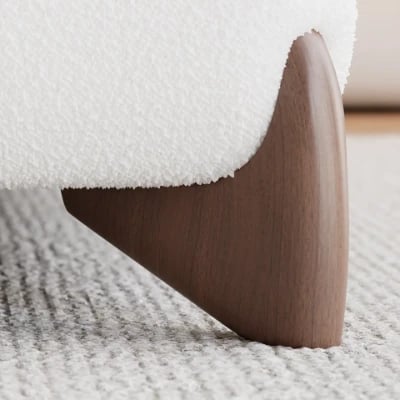 صورة سرير مودرن كريفين - خشب طبيعي