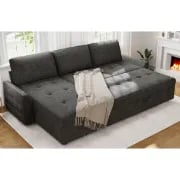 صورة بلايكيلي – كنبة زاوية من الخشب الطبيعي قابلة للتحول إلى سرير