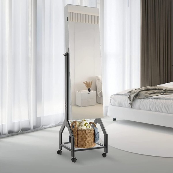 صورة تاوليكس خزانة مجوهرات بمرآة - متحركة