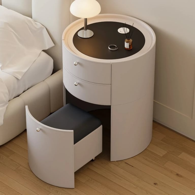 Picture of Perle Natural Wood - Side Table.