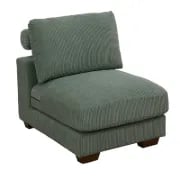 Picture of Veloro U-Shaped Sectional Sofa –  Natural Wood Base