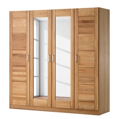 Picture of Landvetter door wardrobe with Mirror