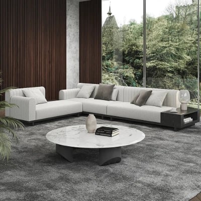 Picture of Cavallo L-Shaped Sectional – Natural Wood