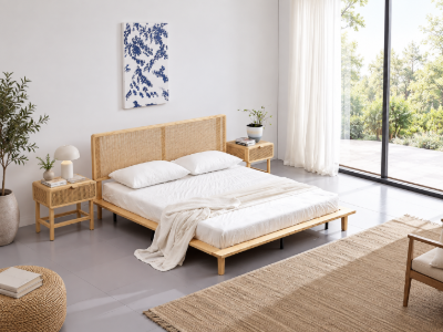 Picture of Nara Rattan Bed – Embrace the Beauty of Nature