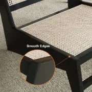 صورة كرُوكو كرسي لاونج جاباندي – من الخشب الطبيعي والراتان