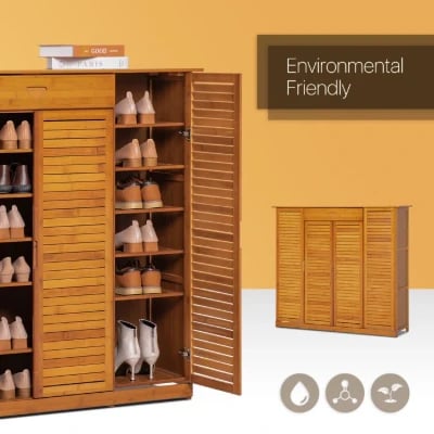 صورة أورلا ستاند أحذية من البامبو الطبيعي