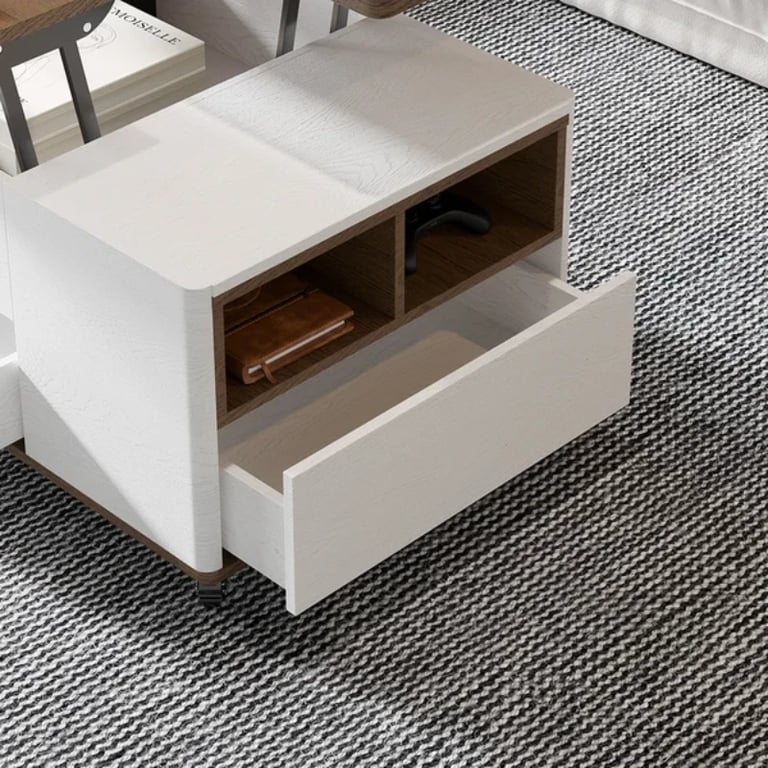 صورة ڤيلمار طاولة قهوة من الخشب الطبيعي  - متعددة الاستخدام