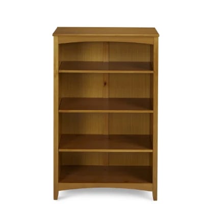 Colton – Elegant Natural Wood Bookcase