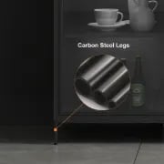 صورة لاكان بوفيه حديث خشب طبيعي