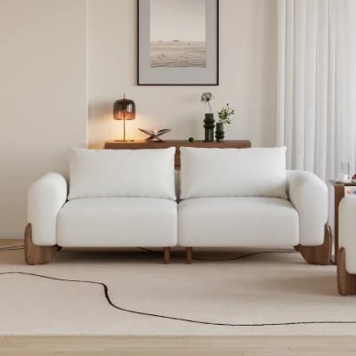 Picture of "Arbella" Sofa – Natural Wood