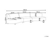 Picture of Valeo Curved L-Shaped-Adjustable Backrests–Natural Wood