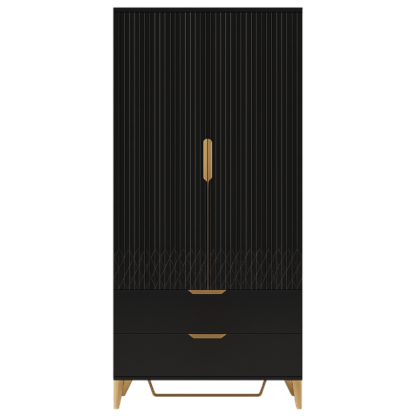 صورة دولاب مودرن مافينا مع مساحة تخزين