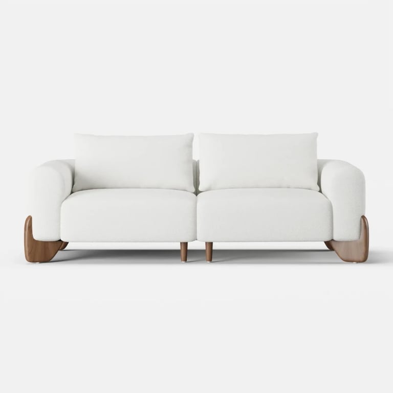 Mora Lounge Set – Natural Wood