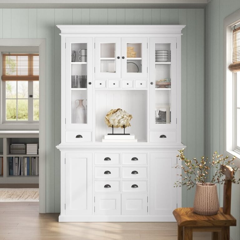 Castiel Buffet & Kitchen Cabinet – Natural Wood