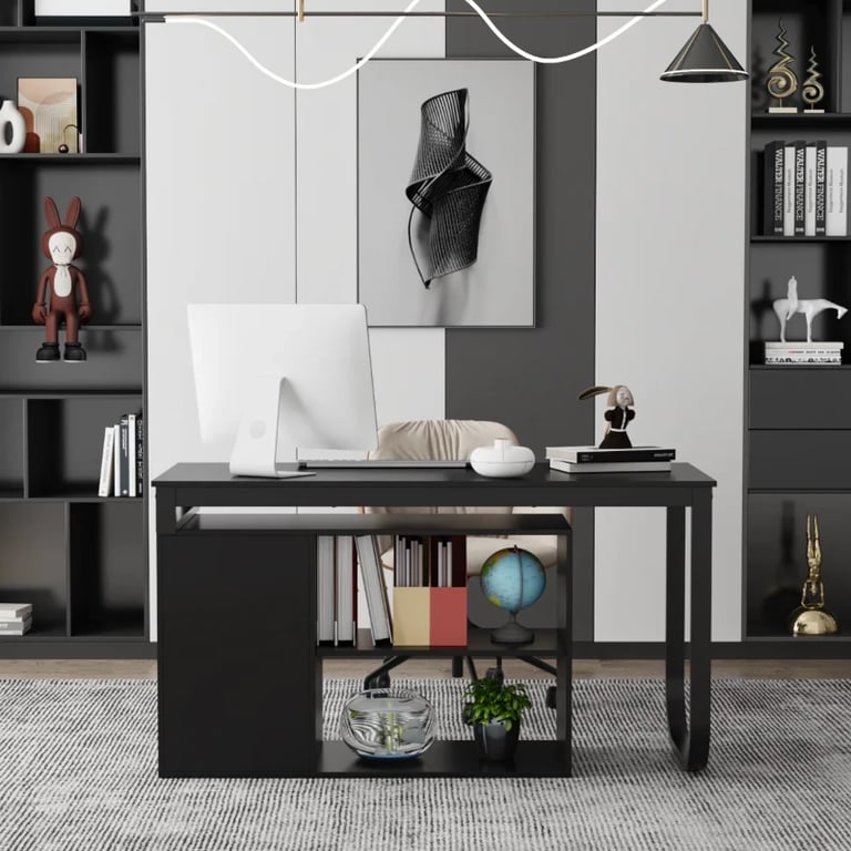 Éclipse Desk  - Natural wood.