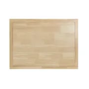 Diwai Rolling Kitchen Cart with Solid Wood Top