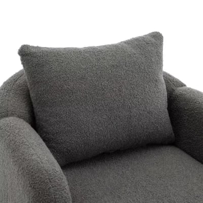 Picture of Velvera Velvet Armchair – Soft Comfort with Natural Wood Legs