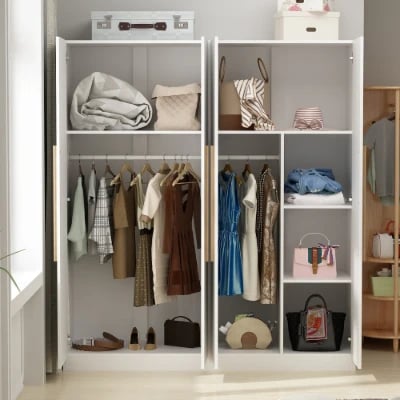 Picture of Lavetor Modern wardrobe with storage shelves