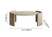 Picture of Grace Coffee table - Natural wood