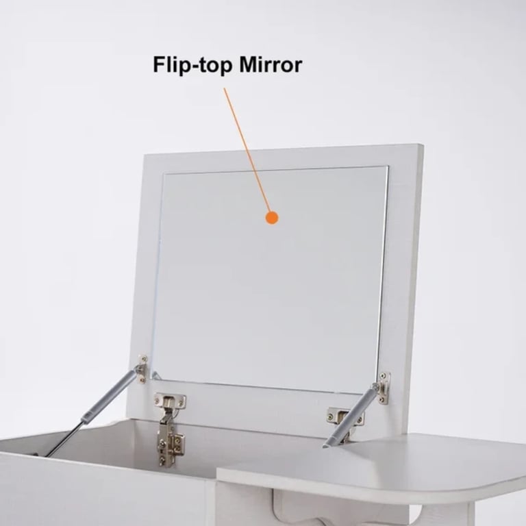 Picture of Nordic dresser with stool and mirror