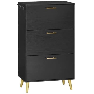 Noastra - Modern Natural Wood Shoe Cabinet