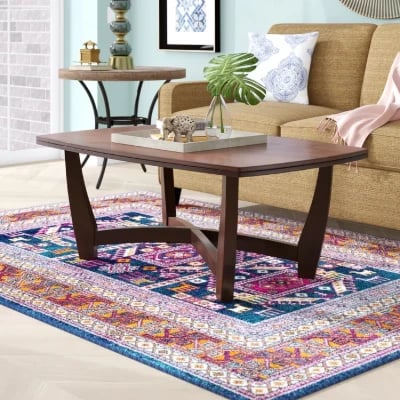 Wakita Cross Legs Coffee Table