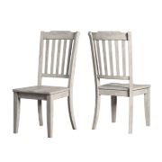 Helin Solid Wood Windsor Back Side Chair (Set of 2)