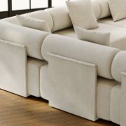 Jekaz Natural Wood Living Set