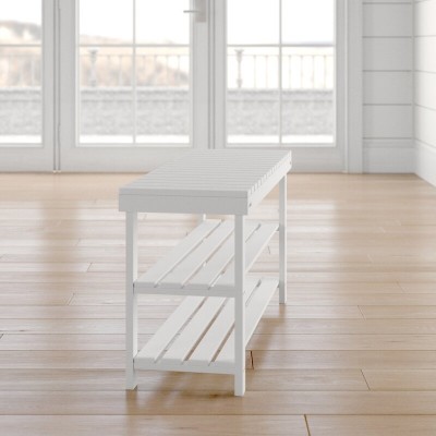 Shami  Wood Storage Bench