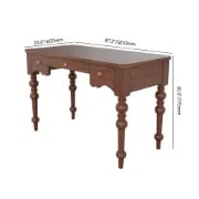 Arboria Classic Desk - Natural wood.