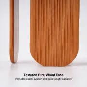 صورة طاولةالطعام كريسنت روت - خشب طبيعي