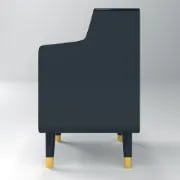 صورة سولو - طاولة غرفة نوم حديثة - 2 درج