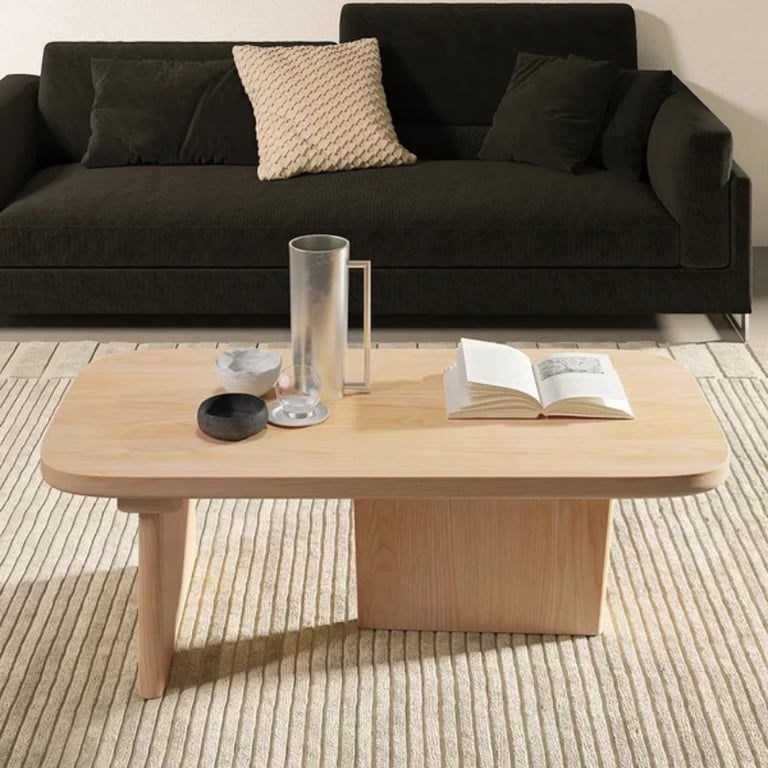 Picture of Walden Japandi Natural Wood Coffee table