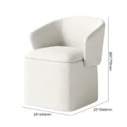 Novo Storage chair - Natural Wood Frame