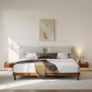 Picture of Velmor Modern Bed - Natural Wood