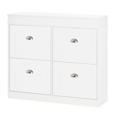 Veronica 8 Pair Shoe Storage Cabinet