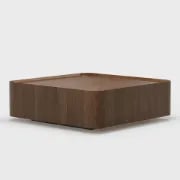 صورة طاولة القهوة المربعة لونادو – خشب طبيعي بلون بني أنيق
