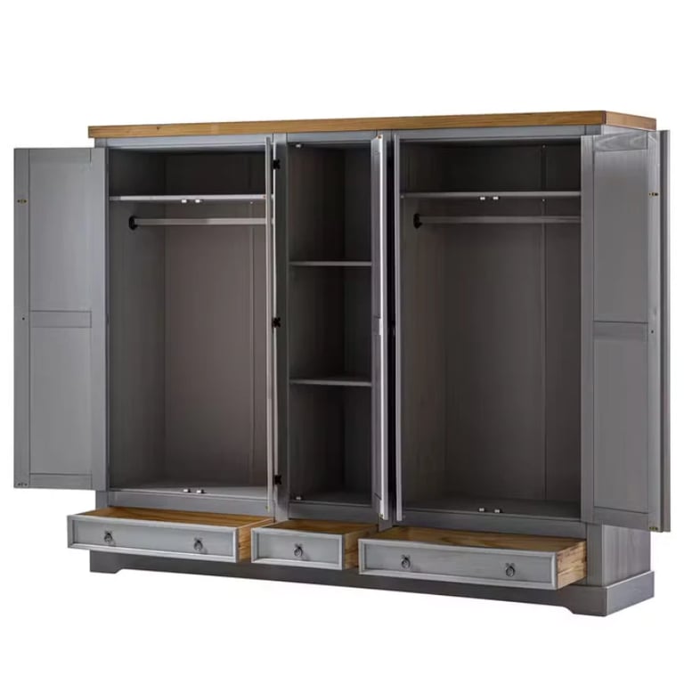 صورة دولاب فينكا خشب طبيعي