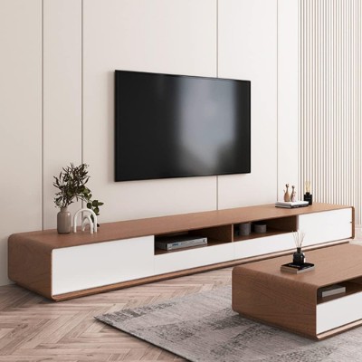 Picture of Ventro  TV Unit – Natural Wood with Ample Storage
