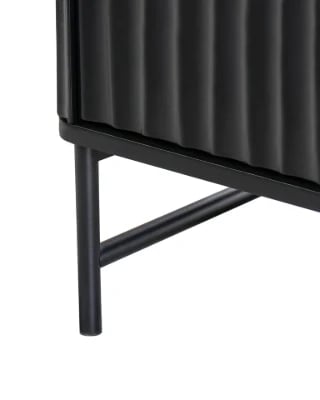 Lorven Modern Bedside Table – Natural Wood