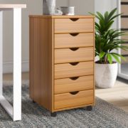 6 Drawer Rolling Storage Chest